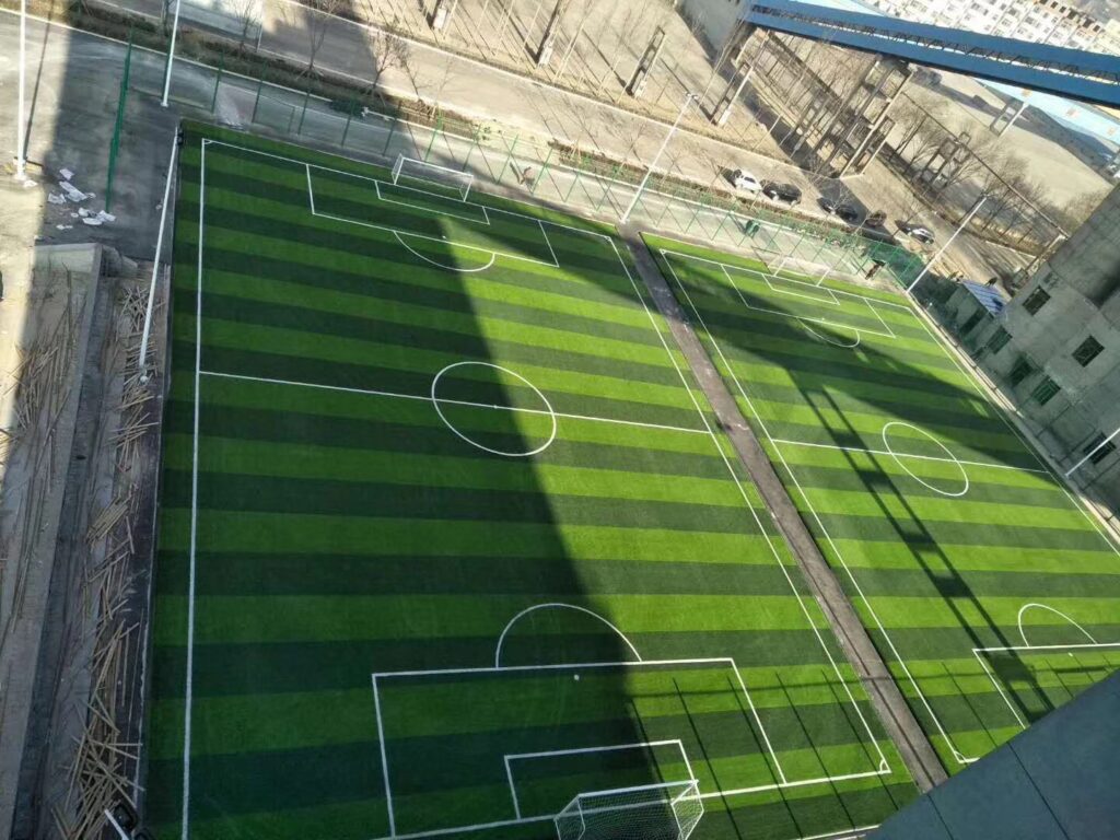 China Artificial Grass Factory Project basket ball 3 China Artificial Grass Manufacturer Project cases